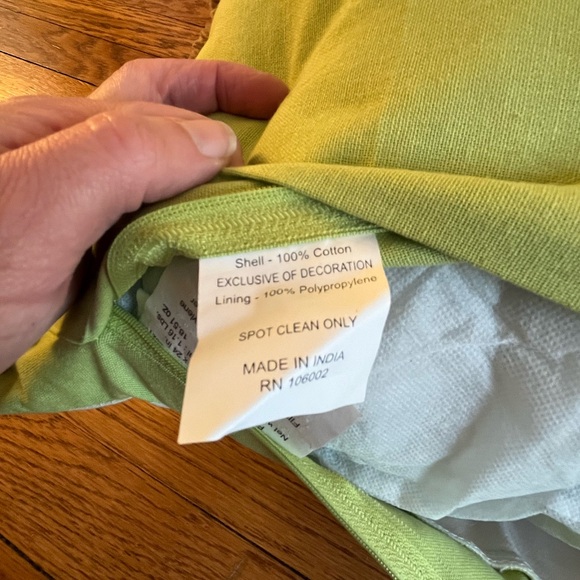 ISAAC MIZRAHI spring rabbit bunny pillow 24"x14" Easter beaded embroidered - Picture 6 of 8